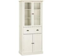 Alacena de cocina crema 76x40x182.5 cm HOMCOM