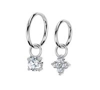 ALACLO 2 aretes de aro colgantes de 16 g, joyería para mujeres y hombres, G23, lóbulo de hélice, caracola, daith, cartílago, joyería redonda