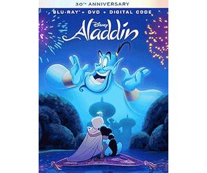 Aladdin (1992) - 30th Anniversary Edition Sleeve. Disney Exclusive [2002 Blu-ray + DVD + Digital Code]. Sleeve.