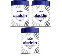 Aladdin - Algodón Limpia Metales, Limpia Plata y Otros Metales - 75 g (Paquete de 3)