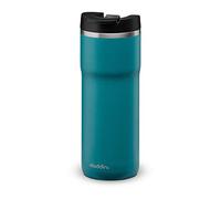 Aladdin Barista Java Thermavac Leak-Lock Termo Café Para Llevar 0.47L Aqua Blue - Botella Termica Acero Inoxidable - Se Mantiene Caliente 4 Horas - Libre de BPA - Apta Para Lavavajillas