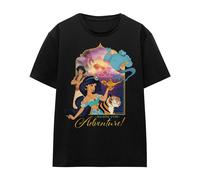 Aladdin Camiseta Are Ready For Adventure de Jasmín Abu Rajah Genio (TV17057)