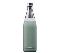 Aladdin Fresco Thermavac Botellas Termicas Agua Acero Inoxidable 0.6L Sage Green - Se Mantiene Fría + 10 Horas - Botella Agua Libre de BPA - Apta Para Lavavajillas