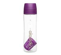 Aladdin Infuse Botella Agua 0.7L Morado - Infusión Extraíble - Tapa Bidireccional Antifugas Para Facilitar la Limpieza - Resistente a Manchas y Olores - Libre de BPA - Apta Para Lavavajillas