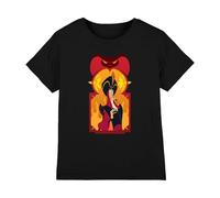 Aladdin The Evil Sorcerer, Jafar Unisex Kids T Shirt Camiseta, Negro, 9-10 años para Niños