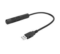 Aladeno Micrófono para PC Micrófono USB con cancelación de Ruido Micrófono para Juegos de dirección Completa de 360 Grados Micrófono para PC Plug and Play para Trabajo Remoto