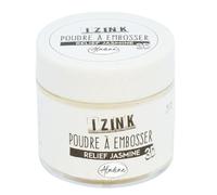 Aladine 10180 polvo para repujado 25 ml blanco Jasmine