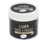 Aladine 10182 polvo para repujado 25 ml negro Caviar