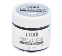 Aladine 10192 polvo para repujado 25 ml plata