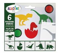 Aladine - 6 plantillas infantiles dinosaurio