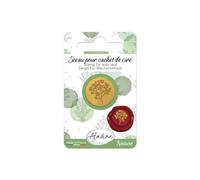 Aladine 70228 - Sello Gypsophile para sello de cera (latón y pistola de cera)