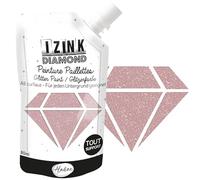 Aladine 80828 Izink Diamond pintura 80 ml rosada polvo