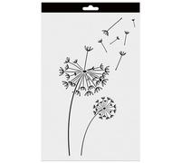 Aladine 81232 - Plantilla de diente de león (20 x 30 cm), diseño de diente de león