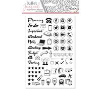 Aladine Bullet Journal Foam Stamps Office Desk