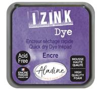 Aladine Izink Dye - Tinta de Secado rápido para Sellos y Plantillas - Álbum de Recortes y Tarjetas Creativas - Tinta Francesa - Tamaño M - 5 x 5 cm - Color Morado