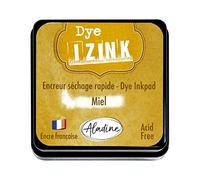 Aladine Izink Dye - Tinta de Secado rápido para Sellos y Plantillas - Álbum de Recortes y Tarjetas Creativas - Tinta Francesa - Tamaño M - 5 x 5 cm - Beige Miel
