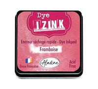 Aladine Izink Dye - Tinta de secado rápido para sellos y plantillas - Álbum de recortes y tarjetas creativas - Tinta francesa - Tamaño M - 5 x 5 cm - Color frambuesa