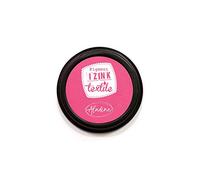 Aladine Izink Pigment - Tinta textil Izink Pigment - Tinta para sello especial de tejido, color frambuesa Dalhia