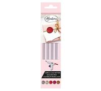 Aladine - Pack de 4 varillas de cera flexible - morado pastel