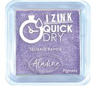 Aladine - Tinta Izink Quick Dry, color morado pastel, 5 x 5 cm