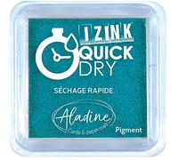 Aladine - Tinta Izink Quick Dry, océano, 5 x 5 cm