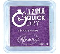 Aladine - Tinta Izink Quick Dry, Violeta, 5 x 5 cm
