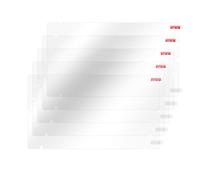 Aladrs 5 protectores de pantalla para M7 Pro, película protectora para impresoras 3D de resina LCD Anycubic Photon Mono M7 Pro / M7 de 10,1 pulgadas, grosor de 0,1 mm