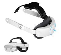 ALAFLY Correa Elite Ajustable Compatible con Oculus/Meta Quest 3S / Quest 3, One Click Estirar y Retraer Elite Head Strap, Mayor Comodidad e Inmersión en Juego VR Accesorios Correa de Cabeza