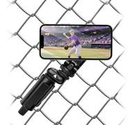 ALAFLY Soporte de Valla para Teléfono para iPhone 17 16 15 14 13 12 Compatible con Mevo Start, para Grabar Eventos de Béisbol, Fútbol, Rugby y Sóftbol compatibles con GoPro Hero para Insta360