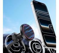 ALAFLY Soporte Movil Coche Magnético para Mercedes Benz Clase A/B/C/E/V/G y Audi A1/A3/A3 [Ventilación Redonda], Soporte de Teléfono Estable N54 Compatible con MagSafe iPhone 17 16 15 14 13 12 Serie