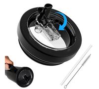 ALAFLY Tapa de Repuesto para Stanley Quencher Accesorios 30 OZ, [Silicona Duradera] a Prueba de Derrames y Salpicaduras, Extraíble Tapas de Vaso Reutilizables Fáciles de, Negro