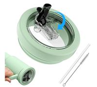 ALAFLY Tapa de Repuesto para Stanley Quencher Accesorios 30 OZ, [Silicona Duradera] a Prueba de Derrames y Salpicaduras, Extraíble Tapas de Vaso Reutilizables Fáciles de, Verde