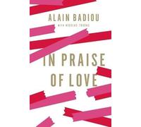 Alain Badiou In Praise of Love (Tapa dura) (Importación USA)