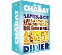 Alain Chabat - L'intégrale 5 films : Santa & Cie + Sur la piste du Marsupilami + RRRrrrr !!! + Astérix & Obélix : Mission Cléopâtre + Didier [Francia] [DVD]