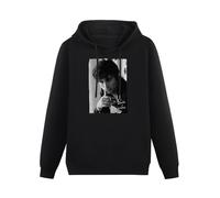 Alain Delon 1 Hoody Homme, Manches Courtes Hoodies Long Sleeve Pullover Loose Hoody Mens Sweatershirt Size 3XL