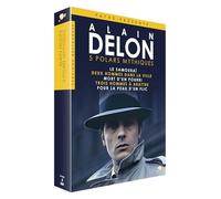 Alain Delon : Le Samouraï + Deux hommes dans la ville + Mort d'un pourri + Trois hommes à abattre + Pour la peau d'un flic [Francia] [DVD]