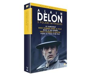 Alain Delon : Le Samouraï + Deux hommes dans la ville + Mort d'un pourri + Trois hommes à abattre + Pour la peau d'un flic [Francia] [DVD]