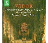 Alain, Marie-Claire - Symphonies pour orgue Nos 3, 4 & 9