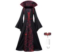 Alaiyaky Juego de rol de vampiro de Halloween para niños (estilo A, 120 cm)