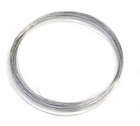 alambre, Cable de acero inoxidable 304 10 metros, suave, 0,2/0,3/0,4/0,5/0,6/0,8/1 mm, hecho a mano(0.4mm)