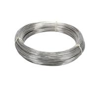 alambre, Cuerda de amarre un solo hilo, acero inoxidable 304, suave, 2, 5 y 10 metros, diámetro 0,05 a 3 mm(Hard steel wire,Dia1.0mm (5M))