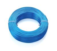Alambre de aluminio 1 Roll Multi-colors Aluminum Wire Jewelry Findings for Making DIY Necklace Bracelet 0.8mm 1mm .5mm 2mm 3mm 4mm 6mm para Escultura DIY(DeepSkyBlue,0.8mm 300m)