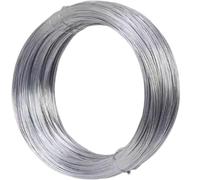 Alambre de aluminio de 0,1 mm a 0,4 mm, alambre artesanal flexible de 6 m for bricolaje, industria, armaduras y bonsáis(0.1mm)