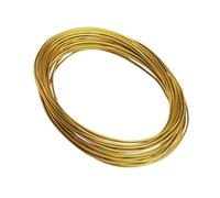 Alambre de aluminio para manualidades - Alambre de aluminio para hacer joyas, accesorios de manualidades para arte florística bonsái cuentas collares pulseras proyectos