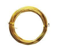Alambre De Aluminio Para Manualidades: Calibre 10, Plano Y Flexible, Suministros De Metal Para Fabricación De Joyas | Material De Tejido De Colores Para Artes, Collar Con Cuentas De Bonsái Floral, Pul