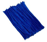 Alambre De Chenillas 20/50/1000 Uds DIY chico creativo de chenilla palos vástago limpiador de tuberías accesorios de artesanía a mano(Dark blue,200pcs)