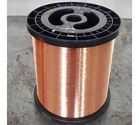 Alambre de cobre: alambre de cobre desnudo soldable for investigación científica y experimentos de enseñanza(D0.4mm-1KG)