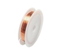 Alambre de cobre eléctrico Alambre de cobre puro 10m, diámetro 0,1-1,8mm calibre 13-40 T2 bobina, alambre conductividad eléctrica for jardinería(1.8mm)