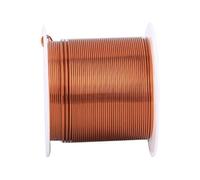 Alambre de cobre eléctrico Bobina de cobre 50 m, diámetro 0,1 mm, calibre 36-40, alambre desnudo sólido, electroimán conductividad térmica
