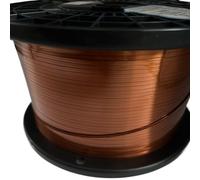 Alambre de cobre esmaltado plano 0.3x2.0m m 220℃ Clase H Alambre magnético del poliimida for el transformador del motor(2 m)